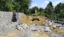 ALAPLI ORMANLI YOLUNDA ÇALIŞMALAR BAŞLADI