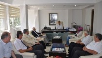 CANDAN, BAŞKAN ÇİMENOĞLU’NU ZİYARET ETTİ