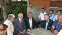 CANDAN, ŞEHİT AİLESİNİ ZİYARET ETTİ
