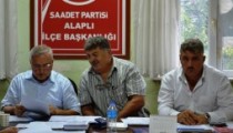 SAADET PARTİSİ İLÇE DİVAN TOPLANTISI YAPILDI