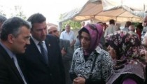 ÖZCAN ULUPINAR ŞEHİT AİLESİNİ ZİYARET ETTİ