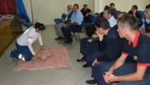 İTFAİYECİLERE İLK YARDIM  EĞİTİMİ