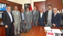 MUHTARLAR KAYMAKAMI ZİYARET ETTİ