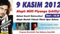 ALAPLI’DA MİLLİ PİYANGO ÇEKİLİŞİ YAPILACAK