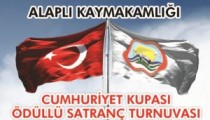 CUMHURİYET KUPASI SATRANÇ TURNUVASI DÜZENLENDİ