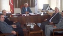 TOKİ İÖO  ALAPLI MYO MÜDÜRÜNÜ ZİYARET ETTİ