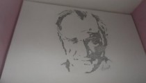 850 İSİMLE ATATÜRK PORTRESİ YAPTI