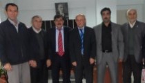 MUHTARLAR DERNEĞİNDEN HASTANEYE ZİYARET