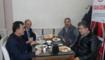 ÖĞRETMENLERE AÇIK BÜFE KAHVALTI İKRAM ETTİ