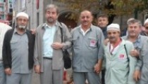 İLK HACI KAFİLESİ  DÖNDÜ