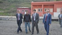 FUTBOL  SAHASINI İNCELEDİLER