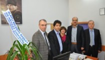KADIN DOĞUM UZMANINA “HOŞGELDİN” ZİYARETİ