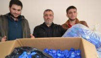 MYO ÖĞRENCİLERİ MAVİ KAPAK TOPLADI