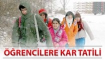 OKULLARA KAR TATİLİ