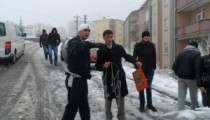 ALAPLI’DA  KAR YAĞIŞI ETKİSİNİ GÖSTERDİ