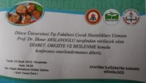 ÇOCUKLARDA DİABET,OBEZİTE VE BESLENME