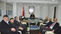 ERCAN CANDAN BELEDİYEYİ ZİYARET ETTİ