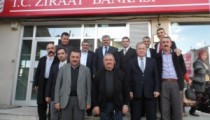 AK PARTİDEN MÜDÜRLERE ZİYARET