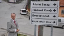 YÖN TABELALARI ASILDI