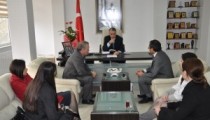 KASIMLI OKULUNDAN BELEDİYE BAŞKANINA ZİYARET