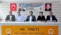 AK PARTİLİ MECLİS ÜYELERİ AÇIKLAMA YAPTI