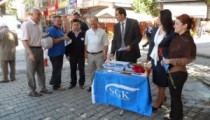 ALAPLI SGK BİLGİLENDİRME STANDI AÇTI