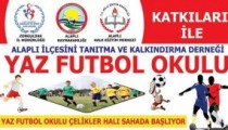 YAZ FUTBOL OKULU AÇILIYOR