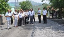 KÖY YOLLARINDA ASFALTLAMA VE BAKIM ÇALIŞMALARI BAŞLADI