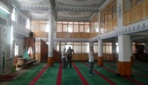 MOLLABEY CAMİİNDE DÜZENLEME ÇALIŞMALARI