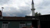 SANAYİ CAMİSİNE ÇELİK MİNARE YAPILDI
