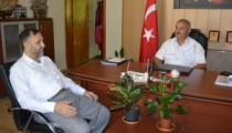 MÜFTÜ BEKTAŞ GÜMELİ BELEDİYE BAŞKANI SAYDAM’A ZİYARET