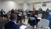 ALAPLI BELEDİYE MECLİSİ TOPLANDI
