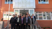 KIZILAY ALAPLI YÖNETİM KURULU EMNİYET MÜDÜRÜNÜ ZİYARET ETTİLER