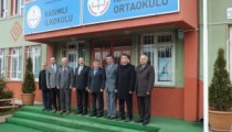 MİLLİ EĞİTİMDEN KASIMLI İLK VE ORTAOKULUNA ZİYARET