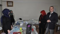 BELEDİYE BAŞKANI HALK EĞİTİMİ ZİYARET ETTİ