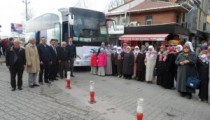 ZONGULDAK’TAN İLK UMRECİ GRUP YOLA ÇIKTI