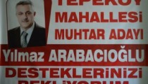 TEPEKÖY MAHALLESİ MUHTAR ADAYI