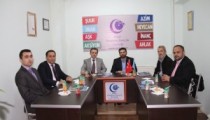 ANADOLU GENÇLİK DERNEĞİNİ ZİYARET ETTİLER