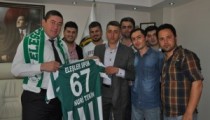 ELEŞLER SPOR YÖNETİMİ BELEDİYE BAŞKANINI ZİYARET ETTİ