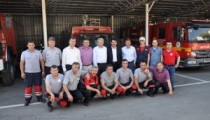 EREĞLİ İTFAİYESİNE TEŞEKKÜR ZİYARETİ