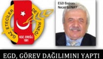 EGD, GÖREV DAĞILIMINI YAPTI
