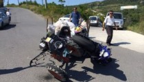 PATPATLA MOTOSİKLET ÇARPIŞTI