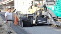 GÜLÜÇ KEPEZ YOLUNDA ASFLATA BAŞLANDI