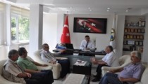 HASAN GEMİCİ ALAPLI BELEDİYESİNİ ZİYARET ETTİ