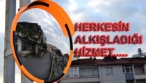 BELEDİYEDEN ALKIŞLANACAK BİR HİZMET DAHA…..