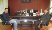 MAL MÜDÜRÜ ADNAN ÇETİNİ ZİYARET ETTİLER