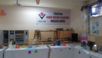 ENDÜSTRİ MESLEK LİSESİNDE BİLİM FUARI SERGİSİ AÇILDI
