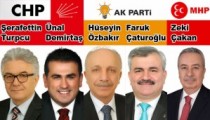 AK PARTİ 2,CHP 2, MHP 1