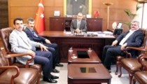 ÇATUROĞLU VALİ KABAN İLE GÖRÜŞTÜ