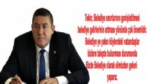 TEKİN; “KEŞKE YAPABİLSEK”